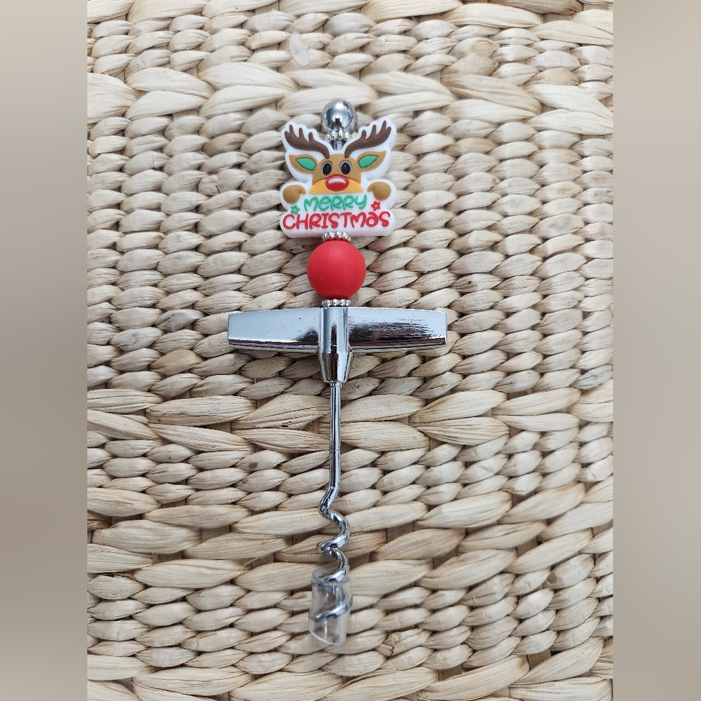 Festive Reindeer Corkscrew